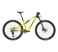 Vtt tout suspendu cannondale scalpel 4 carbone 29 shimano 12v jaune