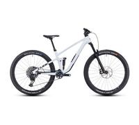Vtt tout suspendu cube stereo one44 c 68x slx sram 12v 29 blanc bleu frost