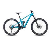 Vtt tout suspendu cube stereo one55 c 62 slx shimano 12v 29 bleu bondi