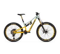 Vtt tout suspendu rocky mountain altitude carbon 90 r shimano 12v 27 5 rallye edition vert jaune