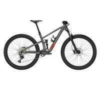 Vtt tout suspendu trek top fuel 5 shimano 12v 29 gris gen 4