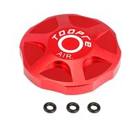 Vtt Vélo Air Gaz Valve Couverture Vélo Avant Fourche Bouchon Bouchon En Alliage D'aluminium Protection Épaule Couverture Bouchon Anti-Poussière Vélo Accessoire