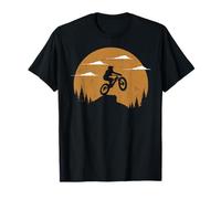 VTT Vélo Cross Montagne Ombre Sport Ride Homme Femme Cadeau T-Shirt