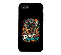 VTT Vélo Cyclist Bike Downhill-Therapy Vélo de Montagne Vélo Coque pour iPhone SE (2020) / 7/8