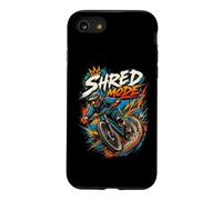 VTT Vélo Cyclist Bike SHREDMODE Vélo de Montagne Vélo Coque pour iPhone SE (2020) / 7/8