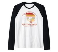 VTT Vélo de Montagne MTB Cyclist Né en 1984 Anniversaire VTT Manche Raglan