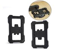 Vtt Vélo Taquet Plat Pédale Adaptateurs Paire Serrure Bande De Roulement Convertisseur Sm-Pd22 M520/540/780 Antidérapant Taquet Pédales Vélo Accessoires
