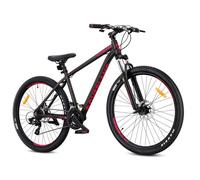 VTT Vélo tout terrain - Tatra Bikes Overland - Roues 27.5"" - cadre alu, 21 vitesses, amortisseur, freins à disque - Noir-Fuchsia