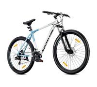VTT Vélo tout terrain - Tatra Bikes Overland - Roues 29"" - cadre alu, 21 vitesses, amortisseur, freins à disque - Blanc-Bleu