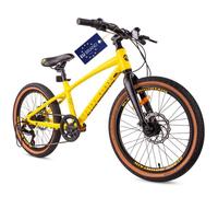 VTT Vélo tout terrain - Tatra Bikes - Roues 20"" - 5 à 8 ans - cadre en aluminium - freins à disque - sonnette - Jaune