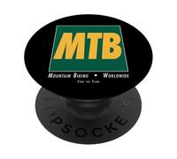 VTT VTT Drôle Biker Downhill Trail Art PopSockets PopGrip Adhésif