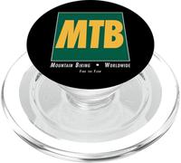 VTT VTT Drôle Biker Downhill Trail Art PopSockets PopGrip pour MagSafe