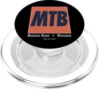 VTT VTT Drôle Biker Downhill Trail Art PopSockets PopGrip pour MagSafe