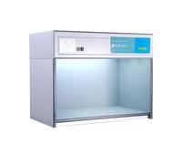 Vttui Cabinet d'Évaluation des Couleurs 5 Sources D65 / Light Booth Standard pour Le Contrôle Qualité Textile, Peinture, Impression
