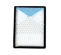 Vttui Planche de Galton, Modèle de Démonstration de Probabilités, Offrant Une Représentation Visuelle, Modèle Expérimental pour la Démonstration de Phénomènes Aléatoires(Color:Bleu)