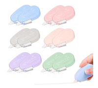 VTYTZZ 12 Pcs RubansCorrecteurs,Ruban Correcteur Blanc Avec Distributeur,Blanco Correcteur,Blanc Correcteur,Souris CorrecteurBlanc,Souris Blanco,Pour Effacer Et Corriger,Pour Papeterie