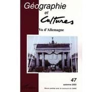 Vu d'Allemagne Tome 47 - Collectif - L'harmattan - broché - Revue