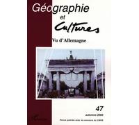 Vu d'Allemagne Tome 47 - Collectif - L'harmattan - broché - Revue