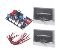 VU Meter Amplificateur Puissance Ajustable, Haute Précision, Rétroéclairage Blanc, DIY Audio Maison - Contrôle Simple, Lecture Facile en Faible Luminosité