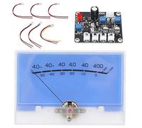 VU Meter avec Rétroéclairage Blanc, Indicateur Audio DB, Connectique Simple, Taille Compacte - Haute Précision, Réglage Luminosité et Amplitude, Parfait pour DIY Audio et