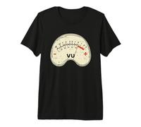 Vu-Meter Decibel Audio Technicien Engineer Sound Engineer T-Shirt Haut de Gamme