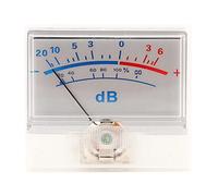 VU Meter, P-55 Haute Précision VU Meter Header -20 - + 6db Power Amplifier DB Meter Avec Pointeur, Avec Une Excellente Durabilité et Stabilité, Pour Le Bricolage, L'audio Domestique