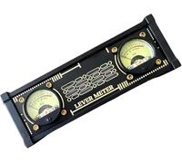 Vu-mètre Activé par Le Son, Double Affichage Analogique du Niveau Audio avec Éclairage Dambiance Rvb, Détection Automatique du Son, Couleurs Et Modes Réglables, pour La Décoration De Bureau