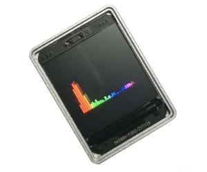 VU mètre analogique activé par le son de 3,3 cm avec affichage du spectre, mode horloge, temps GPS et voix pour l'intégration audio de voiture et de maison