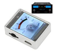 VU-mètre Audio, écran 1,3 Pouces en Alliage D'aluminium 42 DB VU-mètre Analogique, Amplificateur de Niveau de Panneau VU activé par la Voix, Indicateur de Niveau Sonore pour