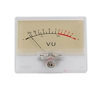 VU mètre haute sensibilité Panneau jaune Amplificateur numérique Son utilisé pour Home Cinéma Mixer-