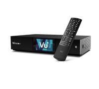 VU+ Récepteur Duo 4K Lite UHD : 2 x DVB-S2X FBC Twin Tuner, Linux 500 Go | Récepteur satellite Linux avec deux tuners DVB-S2X FBC et SSD de 500 Go pour enregistrer jusqu'à 16 stations simultanément.