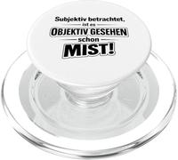 Vu subjectivement, objectivement C'est de la Merde PopSockets PopGrip pour MagSafe