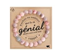 VU100 Bracelet Pierres Naturelles - Cadeau Femme Original pour Noel, Anniversaire - Idee pour Ado Fille, Mamie, Maman, Amie, Sœur, Épouse, Maitresse