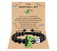 VU100 Bracelets de Basket-ball pour Garçons - Cadeau d'Anniversaire Inspirant pour Fils et Petits-enfants