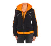 Vuarnet - Veste de ski avec capuche à col montant - Femme - Sport - Noir - Taille: 36 FR