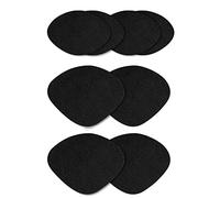 VUCDXOP Patch De RéParation De Baskets, 4 Paires De Patchs AdhéSifs pour Talons, Coussinets AdhéSifs pour Talons, Patchs De PréVention des Trous De Chaussures pour La Plupart des Chaussures