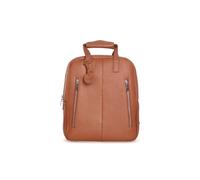 Vuch Sac à dos City pour femmes Cuir Loksenn Beige