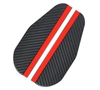 Vue Arrière Miroir Pluie Sourcil, 2 Pièces, Fibre Carbone Couverture De Pluie Rétroviseur, Bandes Anti-Collision & Anti-Rayures, Universel Accessoire Voiture, pour Plupart Des Voitures Camion