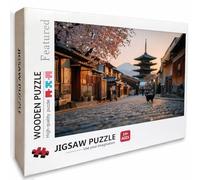 Vue De La Rue Puzzle Bois, Japon Puzzle 3000 pièces Adultes Avec Boîte 122x81cm, Activités de Loisirs en Famille, Jeux de Puzzle de Haute Qualité, Convient à la Plupart des Gens, Cadeaux d'été, O-5440