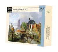 Puzzle 650 Pièces Koekkoek : Vue De Oudewater