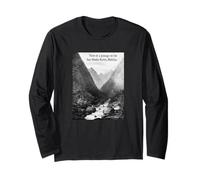 Vue de Passage de la rivière San-Mateo en Bolivie Manche Longue