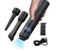 Vue De Voiture - Aspiration Manuelle 19000pa, Outil De Nettoyage Sans Fil | Souleur À Air À Air Puissant De 4 En 1, Mini-aspirateur À Haute Pression Pour Le Camion Pour Animaux De Compagnie Repoussant