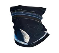 Vue la planète de science-fiction de la station spatiale foulard imprimé, bandeau, serviette pour hommes et femmes, masque de sport multifonctionnel