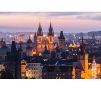 Vue Nocturne de la Ville - Puzzle de 2000 pièces pour Adultes : Un Jeu de Divertissement Familial Classique et Stimulant (14 Ans+)