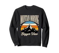 Vue Plus Grande du Matin sur la Montagne Sweatshirt