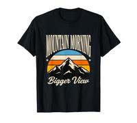 Vue Plus Grande du Matin sur la Montagne T-Shirt