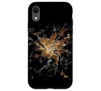 Vue Satellite de Nuit de la Terre Depuis l'espace - Hongrie Budapest Coque pour iPhone XR