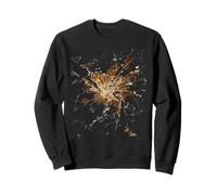 Vue Satellite de Nuit de la Terre Depuis l'espace - Hongrie Budapest Sweatshirt