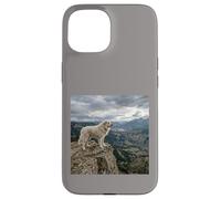 Vue sur la vallée des Gardiens de la Falaise des Pyrénées Coque pour iPhone 15