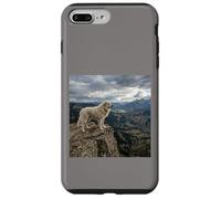 Vue sur la vallée des Gardiens de la Falaise des Pyrénées Coque pour iPhone 7 Plus/8 Plus